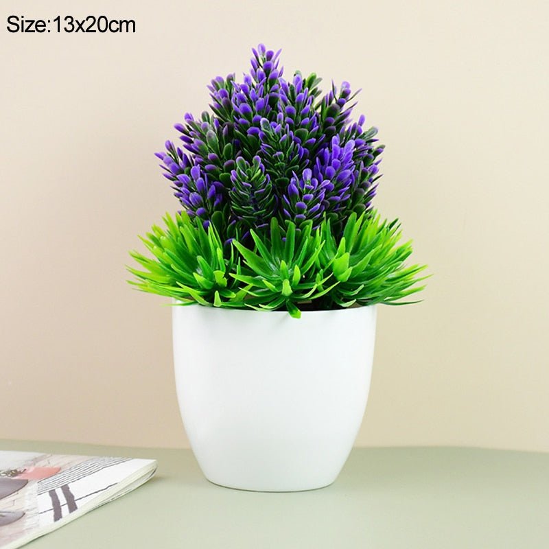 Kits de Vasos e Plantas Artificiais - Minha loja