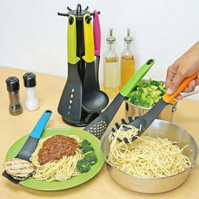 Conjunto de Utensílios de Cozinha - 7 Peças - Minha loja