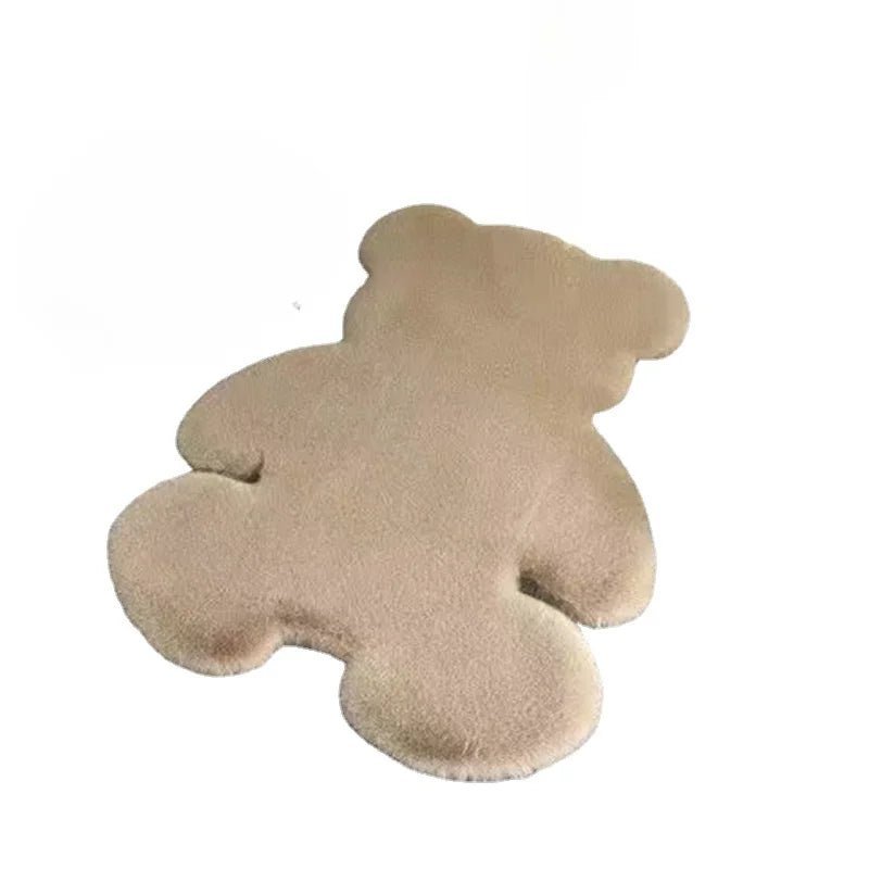 Tapete Para Quarto Pelúcia Formato de Urso - Minha loja
