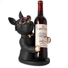 Estátua Bulldog Premium Porta Vinho - Minha loja