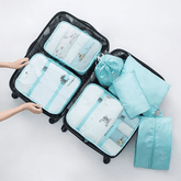 Kit Organizador de Malas para Viagens - TravelEasy - Compre 4 e Leve 7 - Minha loja