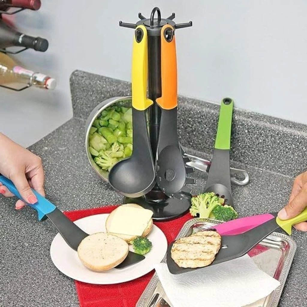Conjunto de Utensílios de Cozinha - 7 Peças - Minha loja