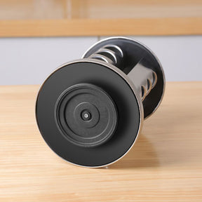 Porta Temperos e Condimentos Giratório em Inox - 12 Potes - Minha loja