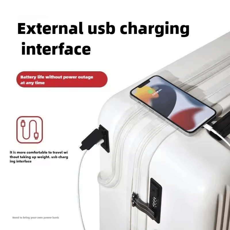 Mala Verità de Viagem Versátil com Cadeado + Porta De Carregamento Usb - Verità + BRINDE EXCLUSIVO - Minha loja