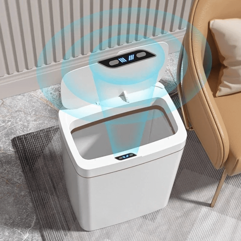 Lixeira com Tampa Automática e Sensor – 20 Litros, Moderna e Higiênica - Minha loja