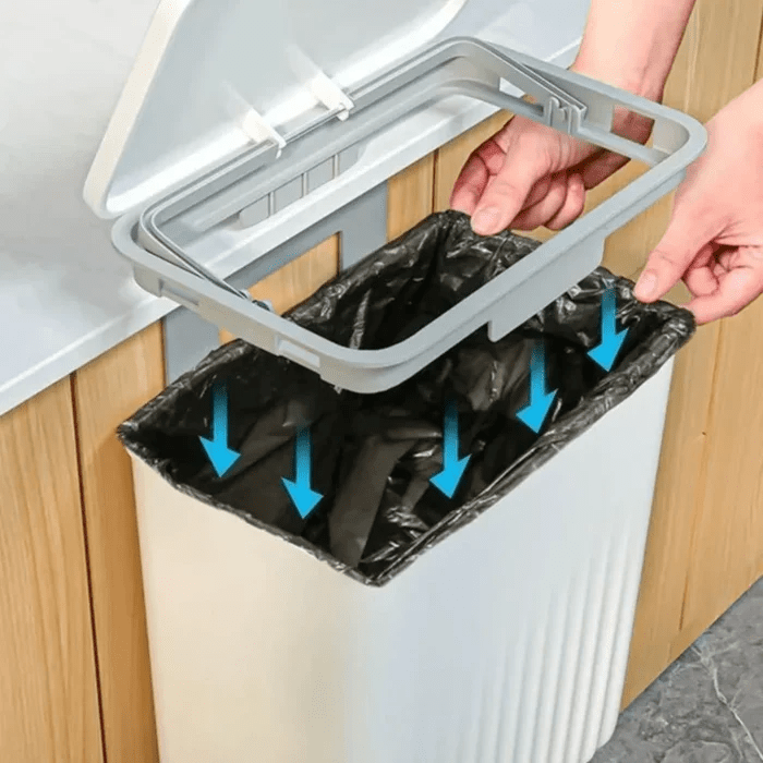LixoFlex - Lixeira 9 Litros Pendurável + Adesivos ProFix de BRINDE! - Minha loja