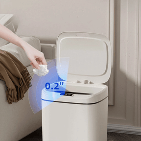Lixeira com Tampa Automática e Sensor – 20 Litros, Moderna e Higiênica - Minha loja