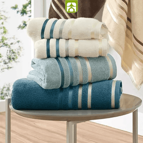 Kit com 15 Toalhas Super Banhão de Alta Maciez e Absorção + 5 Toalhas de Rosto de Brinde - Minha loja