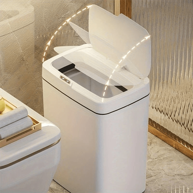 Lixeira com Tampa Automática e Sensor – 20 Litros, Moderna e Higiênica - Minha loja