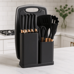Kit Utensílios Elegance – Utensílios de Cozinha 19 Peças com 55% OFF - Minha loja