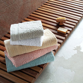 Jogo De Toalhas Banho Buddemeyer Botanique Extra Soft 5 Cor Verde - Minha loja