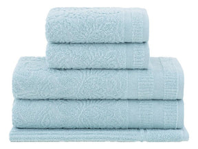 Jogo De Toalhas Banho Buddemeyer Botanique Extra Soft 5 Cor Verde - Minha loja