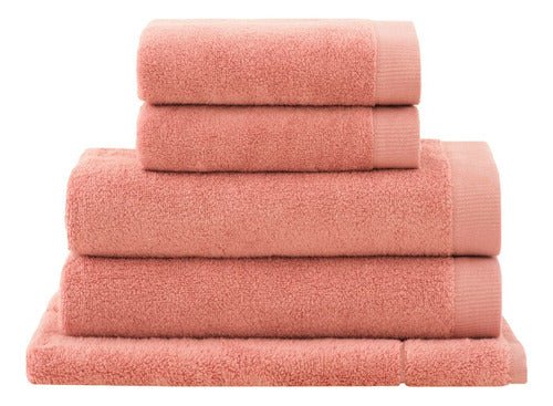 Jogo Banho Buddemeyer 05 Peças Dual Air Cotton 100% Algodão - Minha loja