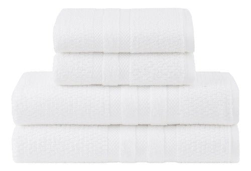 Jogo De Toalhas Banho Buddemeyer Vanilla Extra Soft 4 Peças - Minha loja