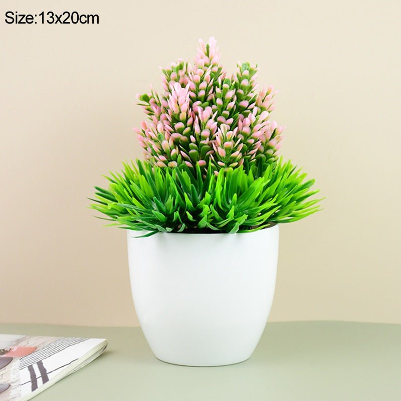 Kits de Vasos e Plantas Artificiais - Minha loja