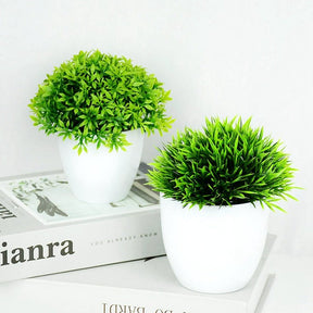 Kits de Vasos e Plantas Artificiais - Minha loja