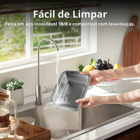 Marmita Elétrica sem Fio Alimosty com Talheres de Brinde! - Minha loja