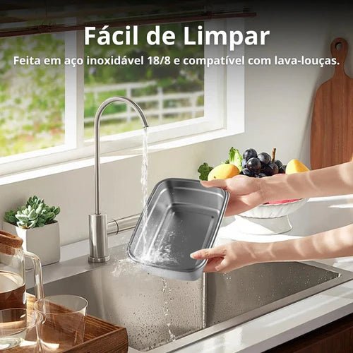 Marmita Elétrica sem Fio Alimosty com Talheres de Brinde! - Minha loja