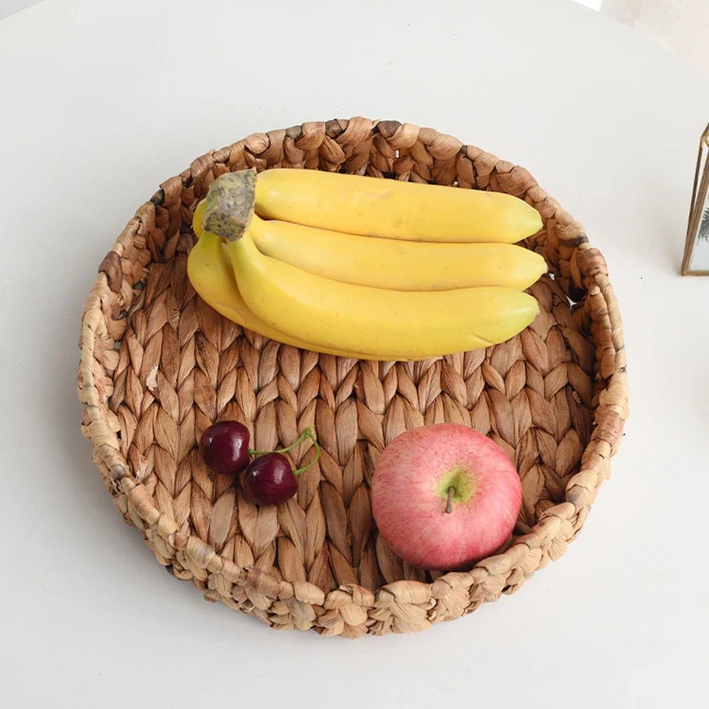 Cesta de Vime de Mesa para Frutas - Minha loja