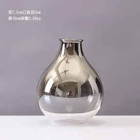 Vaso Decorativo Moderno Para Planta de Vidro - Minha loja