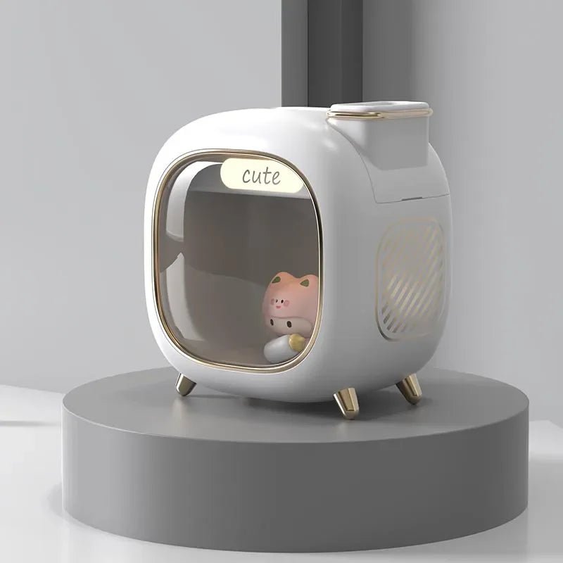 Umidificador Portátil Dupla Névoa com Luz Noturna - Minha loja
