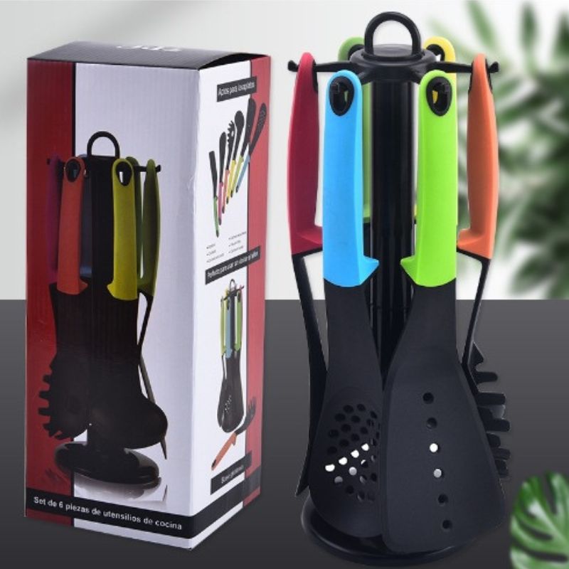 Conjunto de Utensílios de Cozinha - 7 Peças - Minha loja