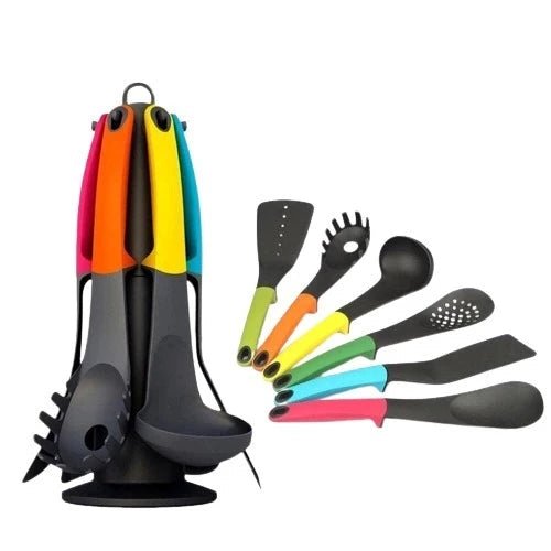 Conjunto de Utensílios de Cozinha - 7 Peças - Minha loja