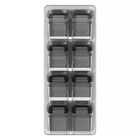 Organizador De Temperos 9pçs Gaveta Armário Cozinha Bambu - Minha loja