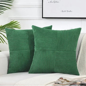 Capa de Almofada Decorativa Listrada - Minha loja