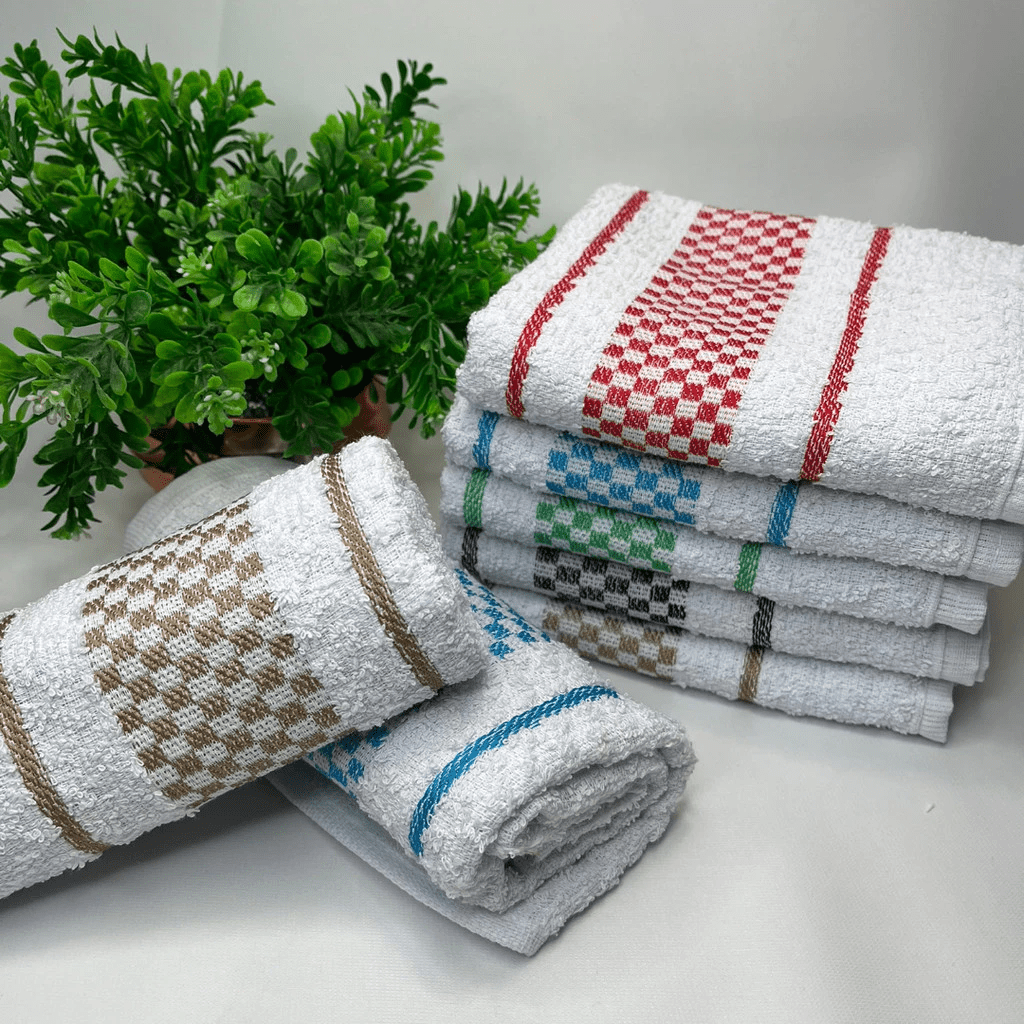 Kit 10 Panos de Prato Premium Atoalhado 100% Algodão - Minha loja
