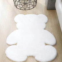 Tapete Para Quarto Pelúcia Formato de Urso - Minha loja