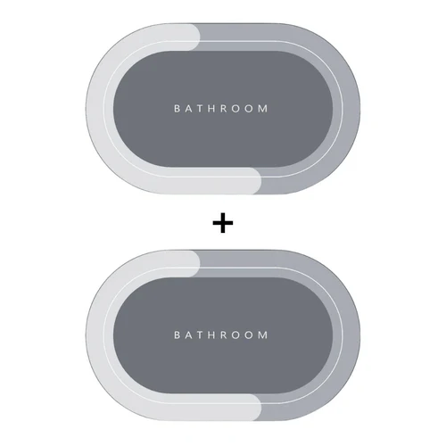 Tapete de Banheiro Absorvente Antiderrapante Premium - Minha loja