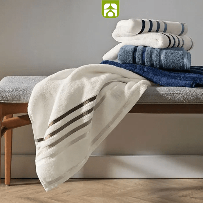 Kit com 15 Toalhas Super Banhão de Alta Maciez e Absorção + 5 Toalhas de Rosto de Brinde - Minha loja