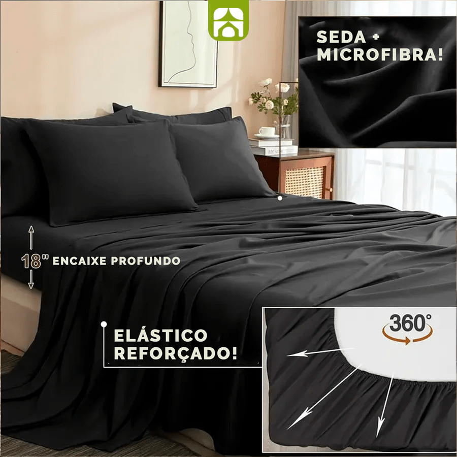 Kit Completo 7 Peças para o Inverno - Maciez e Conforto - Minha loja