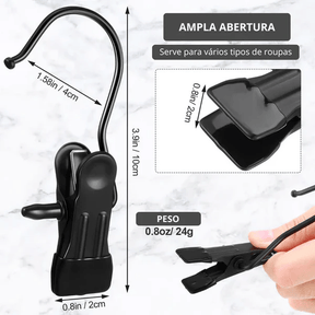 Prendedor de Roupas Antideslizantes Flip - Minha loja