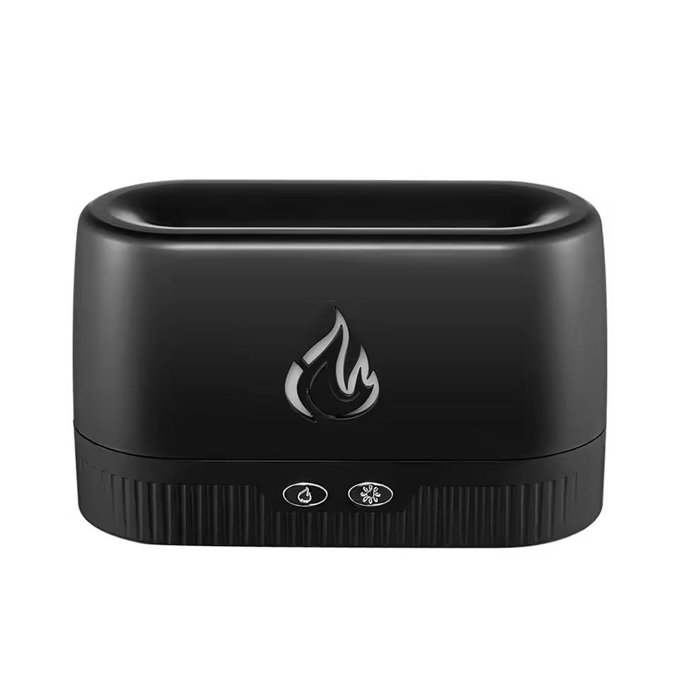 Umidificador Difusor Portátil com Efeito Chama - Minha loja