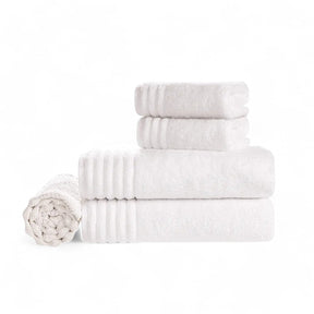 Jogo de Banho Gigante 5 Peças Trussardi 100% Algodão Imperiale Branco - Minha loja